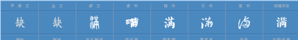 满的笔顺,满字笔顺图6